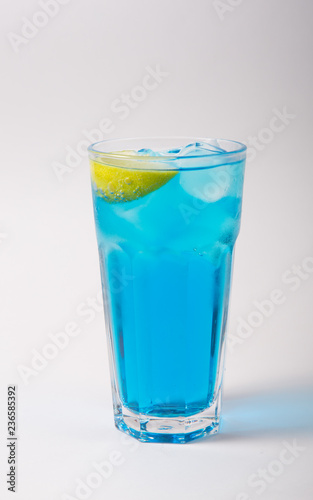 Alcohol cocktail drink on a white background