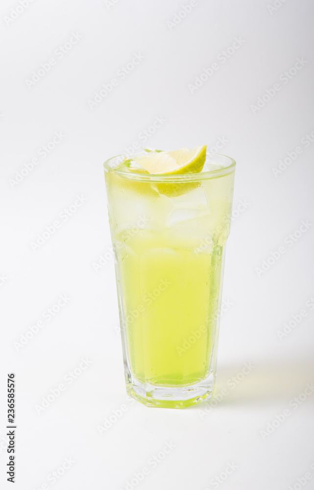 Alcohol cocktail drink on a white background Alcohol cocktail drink on a white background