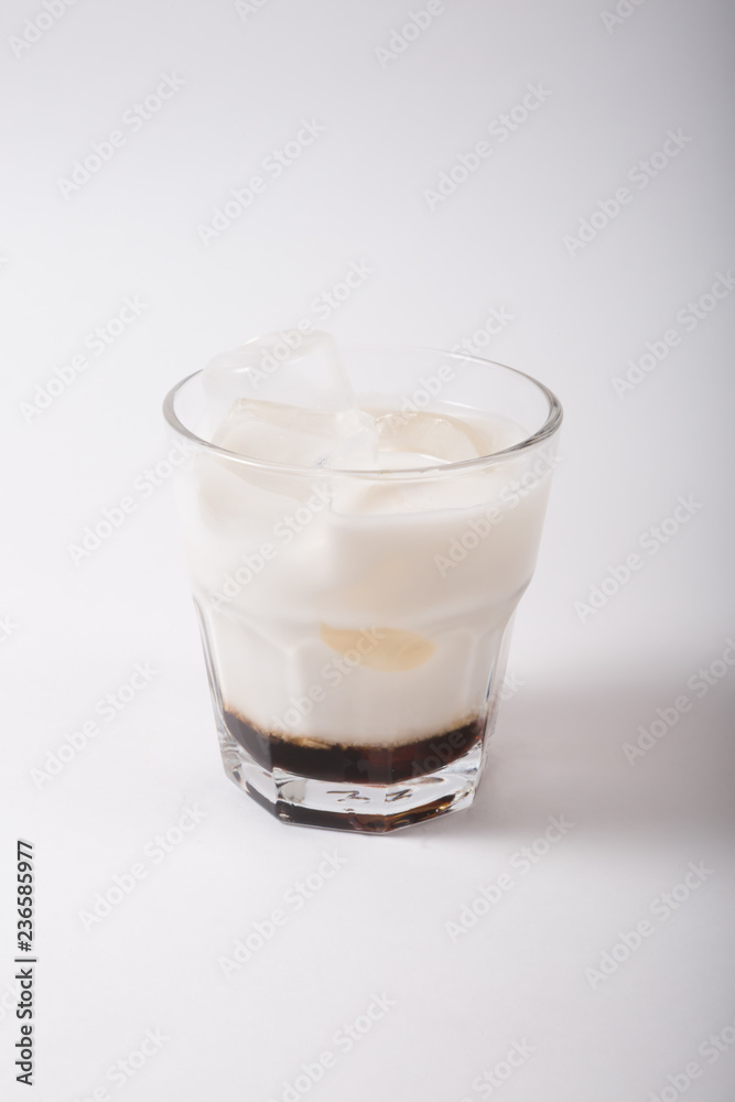 Alcohol cocktail drink on a white background Alcohol cocktail drink on a white background