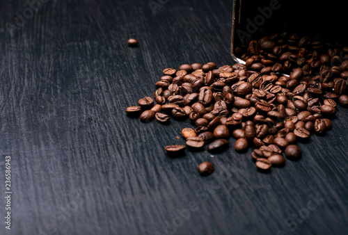 coffee beans in sack