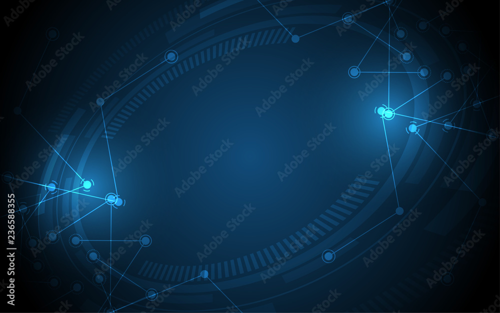 Abstract technology background Hi-tech communication concept innovation background vector illustration Abstract technology background Hi-tech communication concept innovation background vector illustration