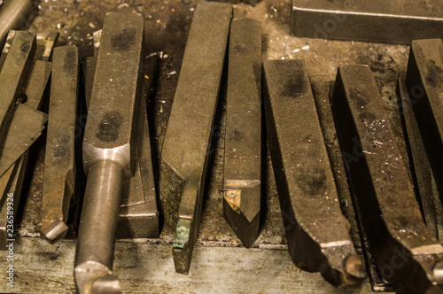 tools in turning shop
