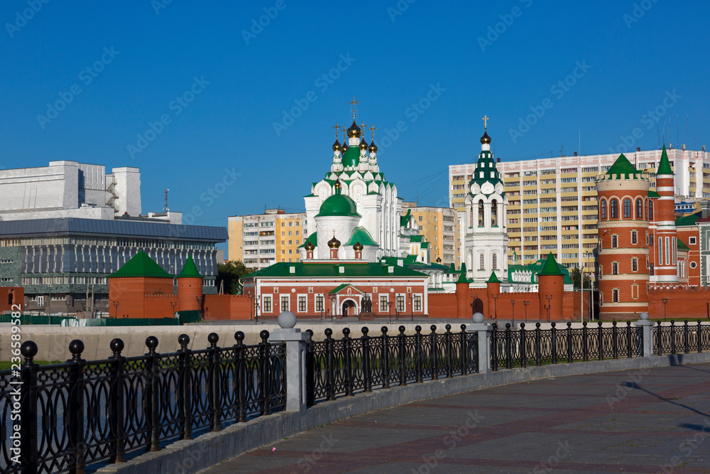 Yoshkar-Ola, Russia, the tourist center of the city