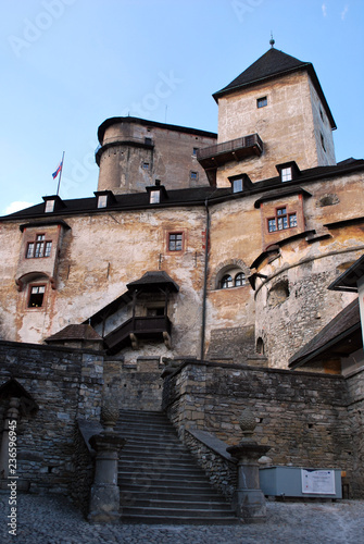 The beautiful old Orava Castle in Slovakia