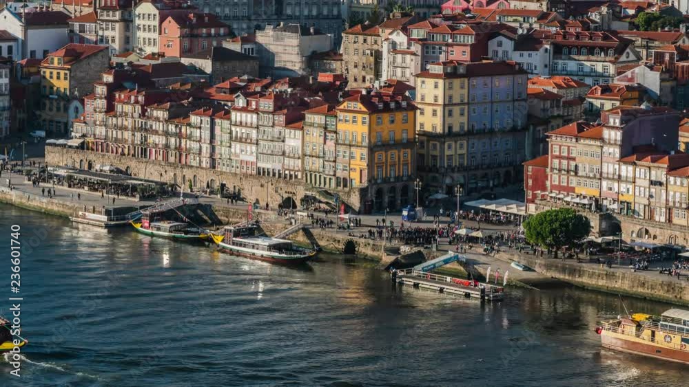 timelapse ribeira day close up people walking timelapse ribeira day close up people walking