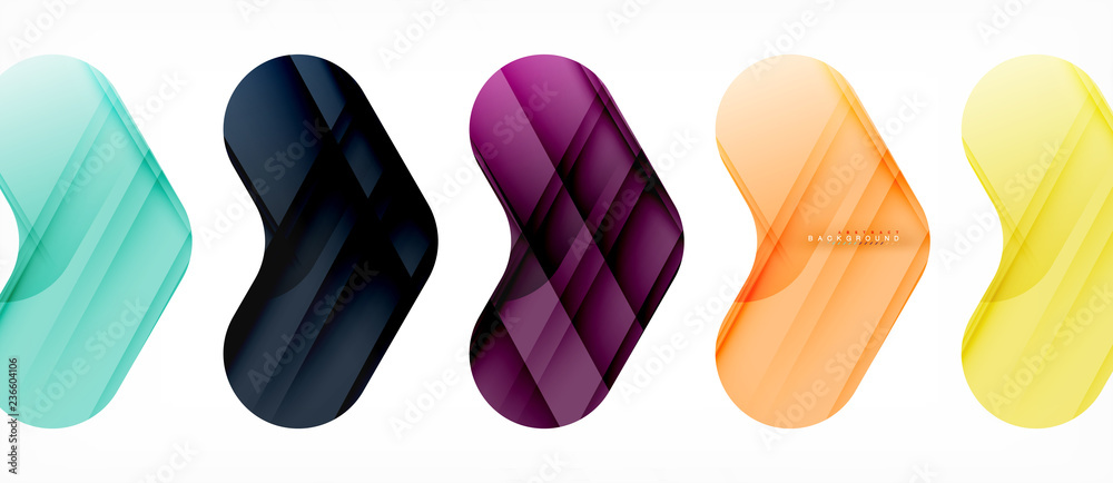 Shiny glossy arrows background Shiny glossy arrows background