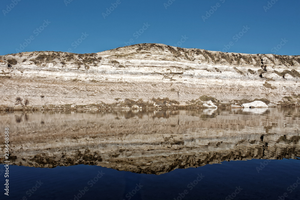 Fototapeta premium Chalk Bank Reflection