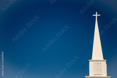 White Church Steeple