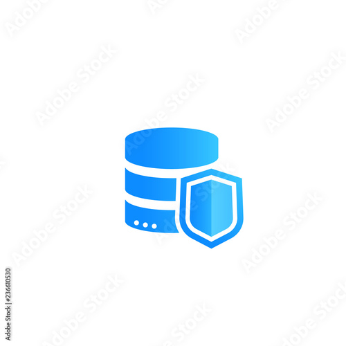 database security and data protection icon