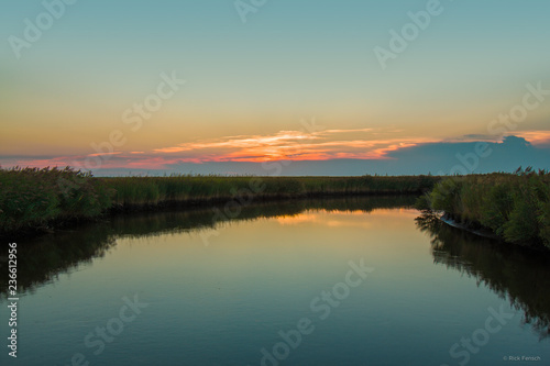 Fototapeta Naklejka Na Ścianę i Meble -  Marsh Sunset