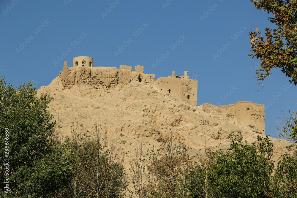 Ruins of the Zoroastrian Fire Temple, Atashgah, Tower of Sacrifice, Esfahan, Iran