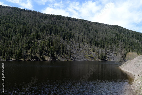  Lake Cheybekkol (Dead) in the Ulagan district of the Altai Mountains