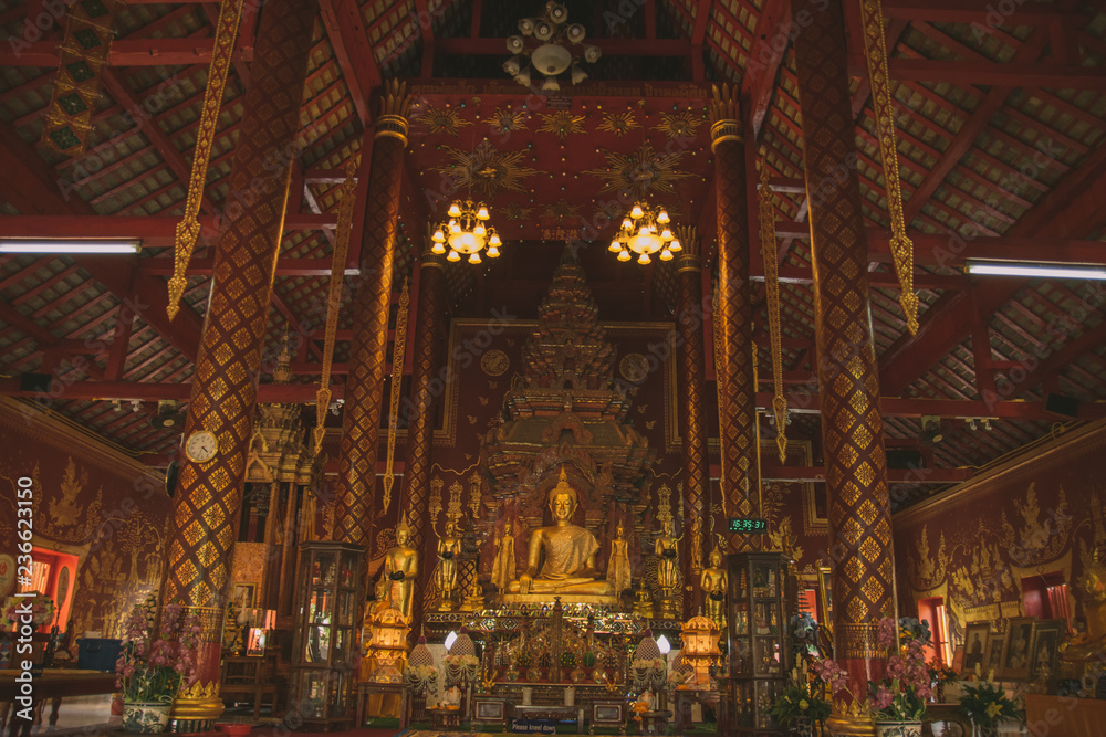 Obraz premium interior of church in bangkok thailand