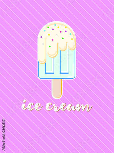 ice cream card