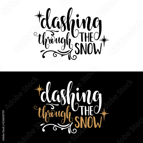 Hand lettering Christmas quote