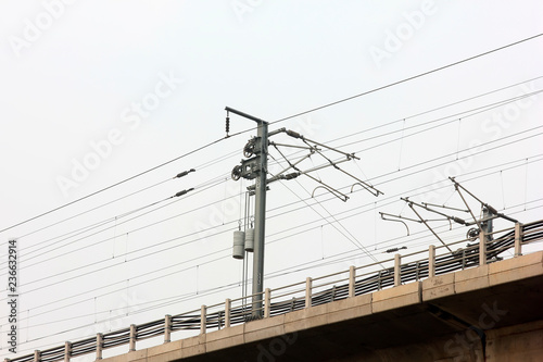 High speed railway power facilities