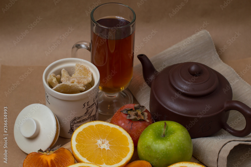 tea with fruit tea with fruit