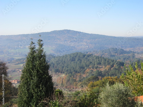 view of mountains