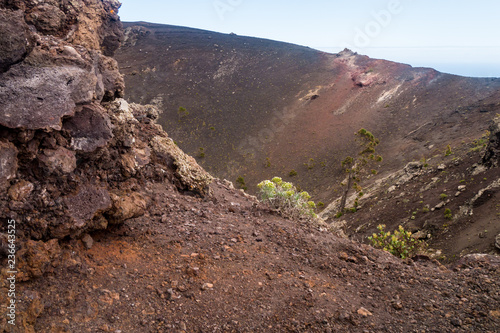 Caldera de Taburiente - Blick auf den Rand des Vulkankraters