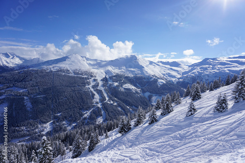 Stubnerkogel view at Bad Gastein ski resort