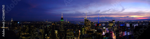 New York/ Manhattan Skyline from Rockefeller Center
