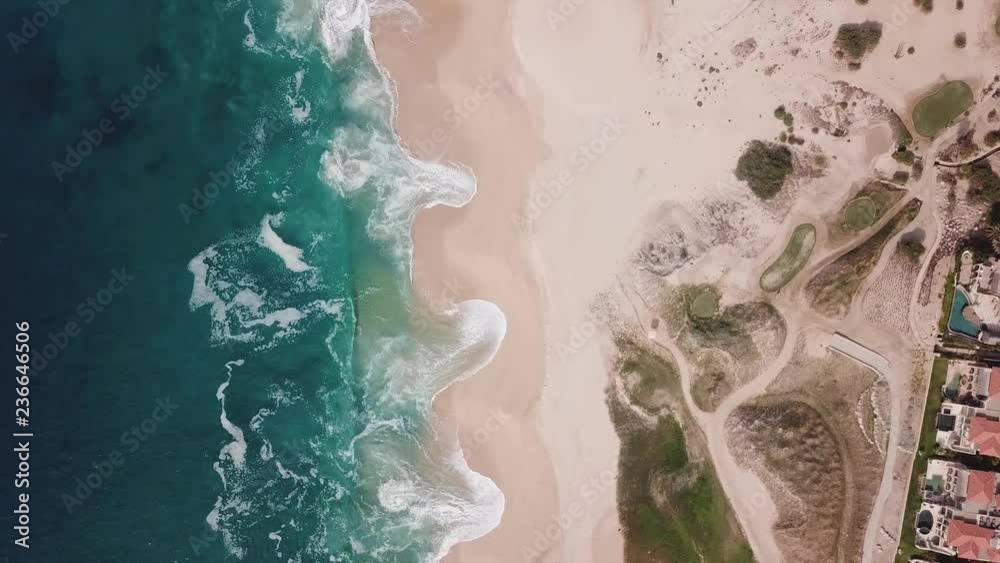 Cabo Mexico Gulf Waves Top Down