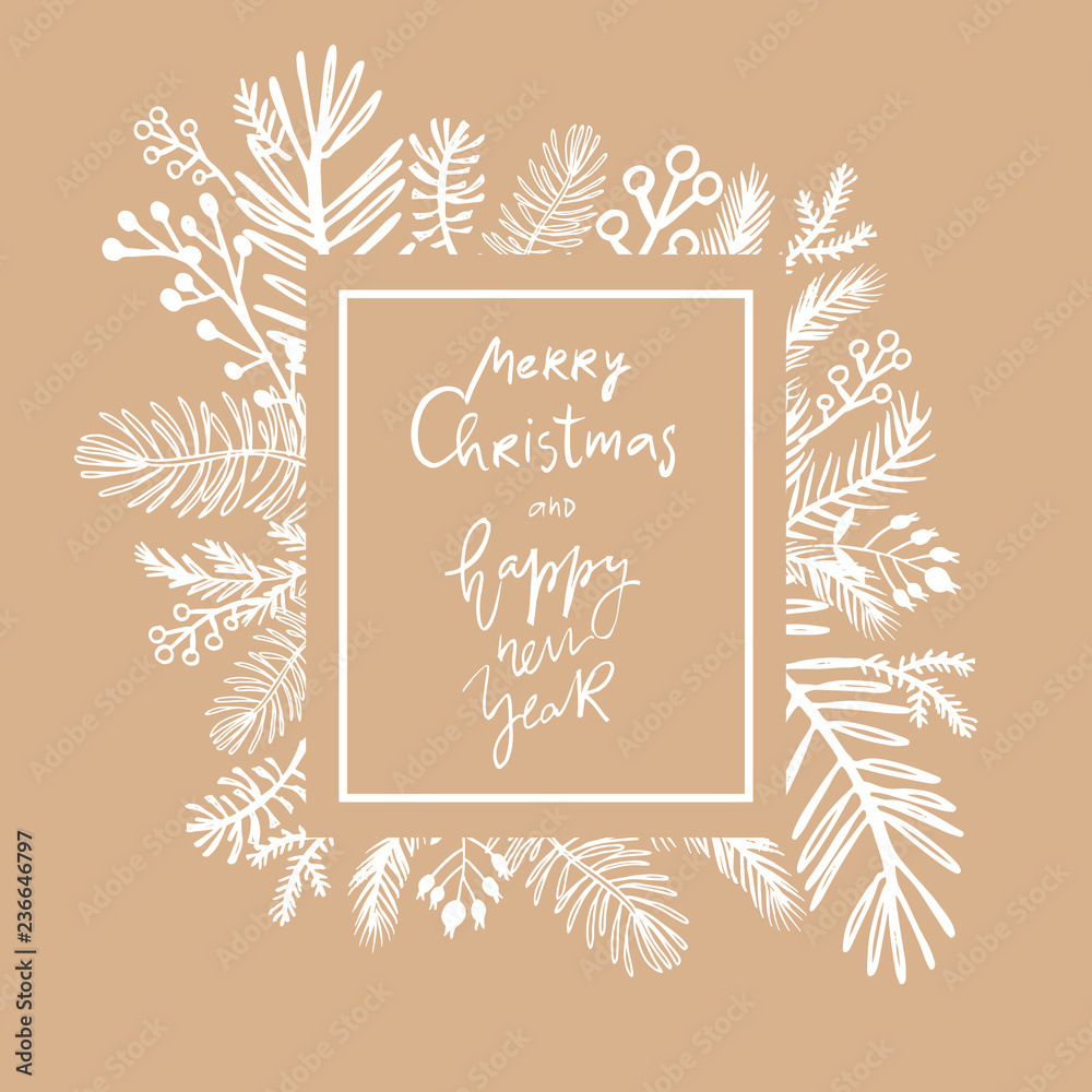 Obraz premium Christmas card183