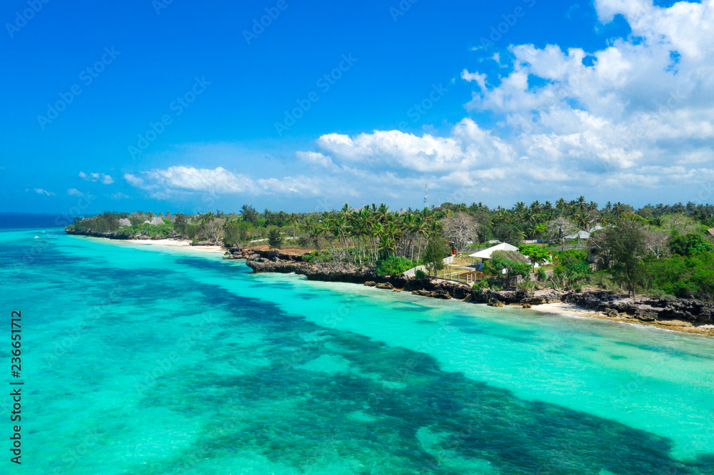 Amazing bird eyes view in Zanzibar