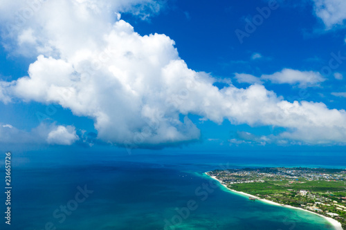 Niesamowity widok z lotu ptaka na Zanzibarze