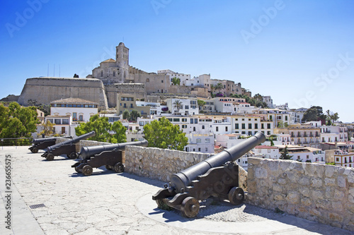 Ibiza old town, called Dalt Vila photo