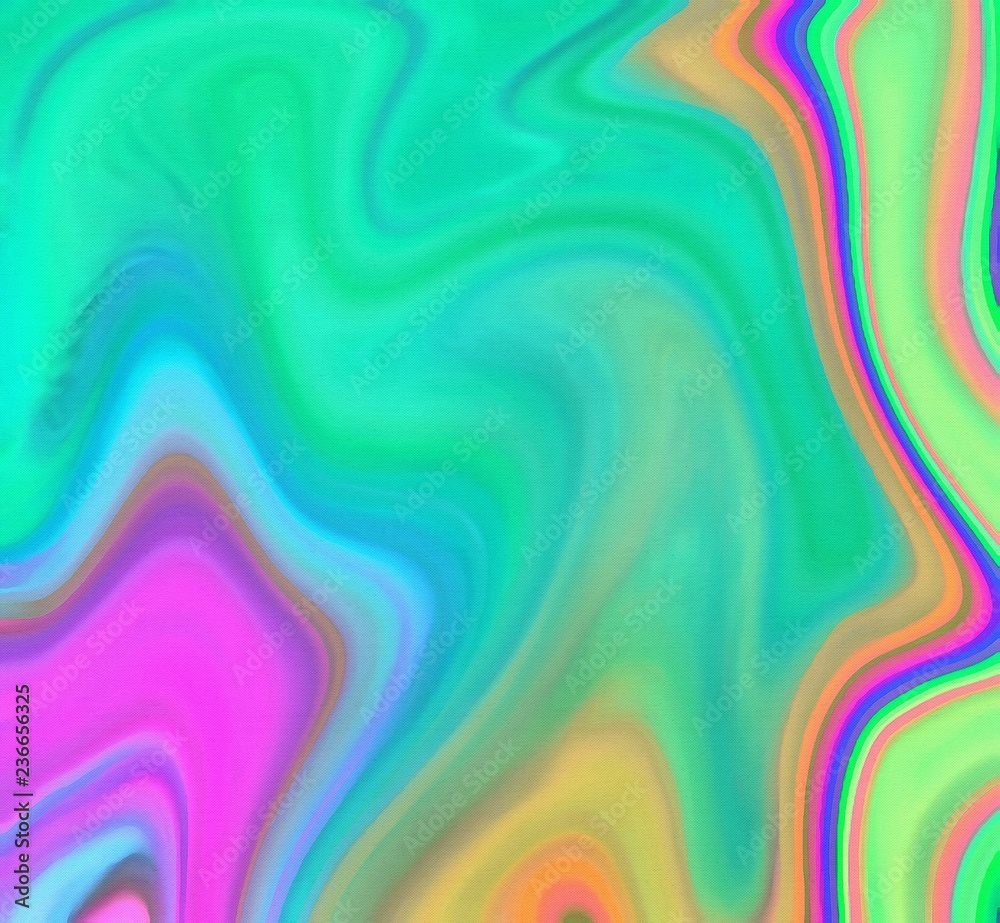 Obraz premium Abstract acrylic background. Watercolor texture. Psychedelic crazy art. Unusual design pattern. Warm and very bright colors.