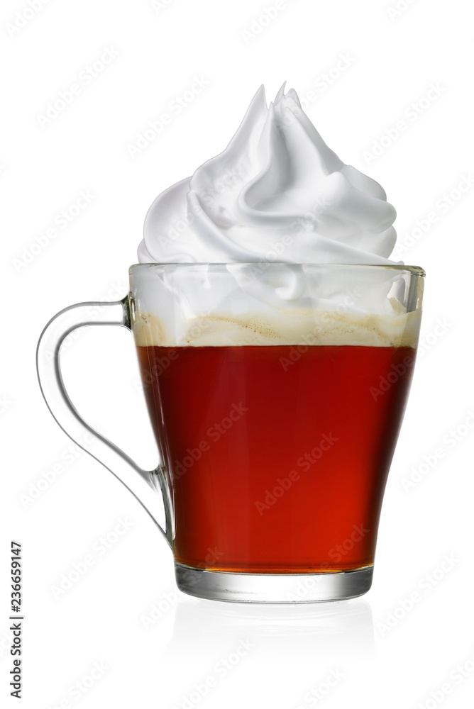 Coffee vienna or con panna isolated Coffee vienna or con panna isolated