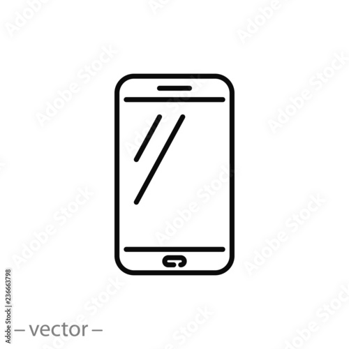 smartphone icon vector