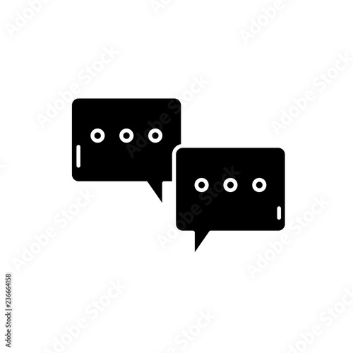 Symposium black icon, concept vector sign on isolated background. Symposium illustration, symbol