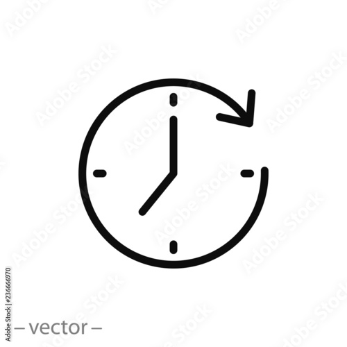 time vector icon