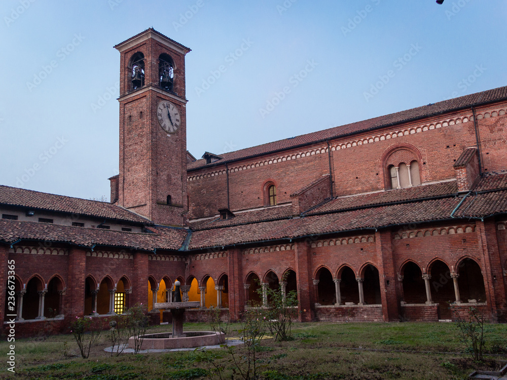The Abbey of  chiaravelle is a Cistercian monastic complex in the comune of Milan