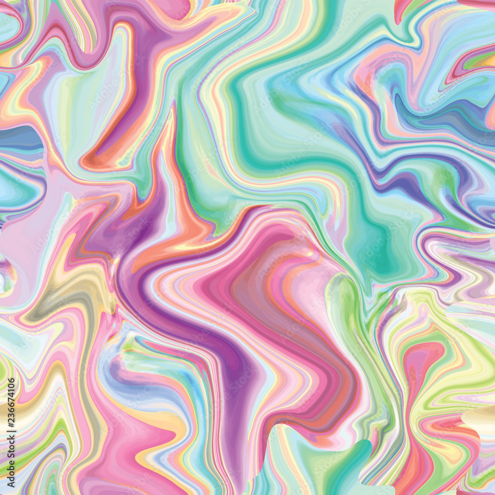 Obraz premium Marble seamless pattern in neon brightful colors.