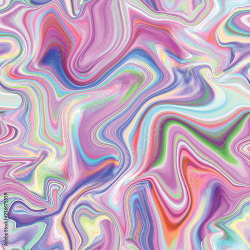 Marble seamless pattern in neon brightful colors.