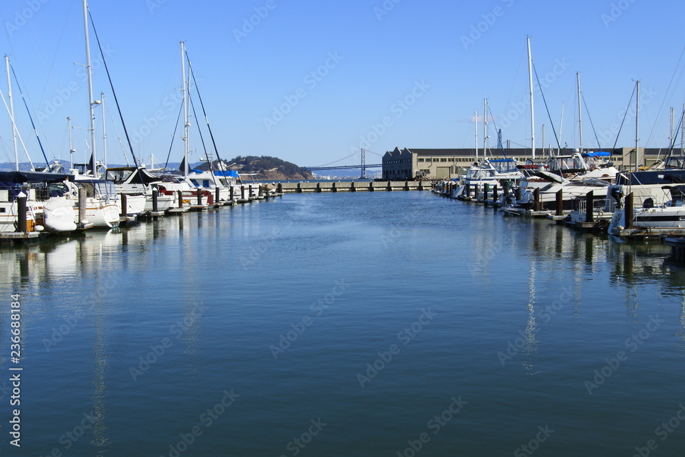 Boats at San Francisco Harbor