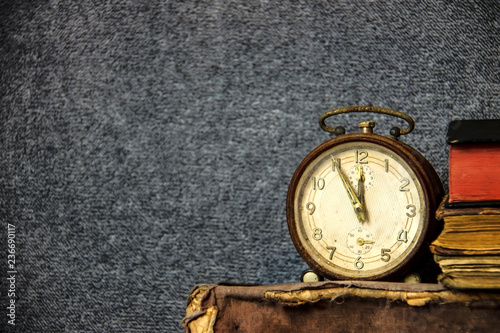 Wallpaper Mural Vintage watch. Free space for text. Torontodigital.ca