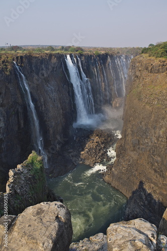 ヴィクトリアの滝（ジンバブエ）