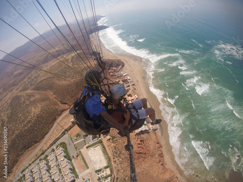 Biplace Tandem au Maroc . photo