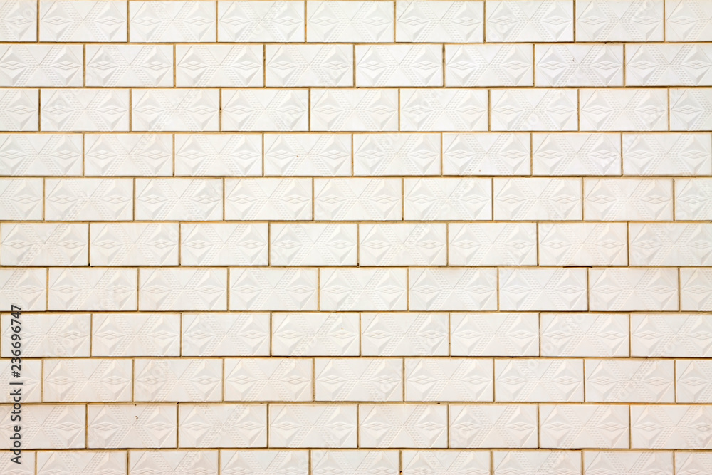 Obraz premium White ceramic tile
