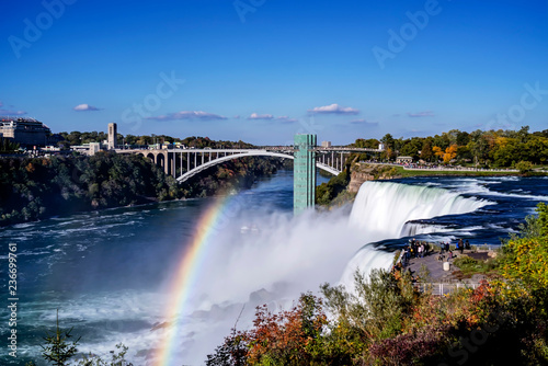 Rainbow Bridge  Niagara Falls  International  NY