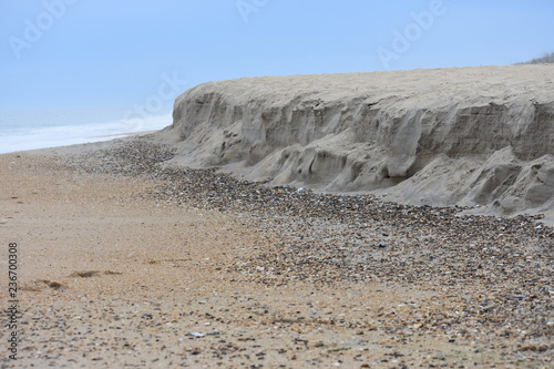 Beach Erosion - Ocean Eats Away Shoreline