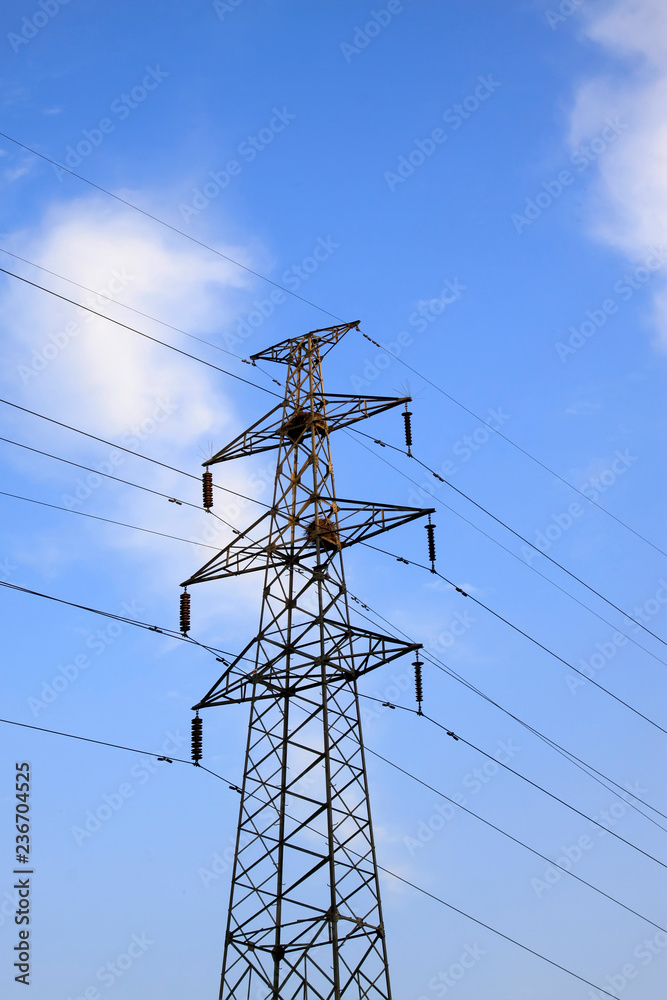 electric power under sky electric power under sky