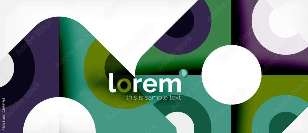 Geometric colorful shapes composition abstract background. Minimal dynamic design Geometric colorful shapes composition abstract background. Minimal dynamic design