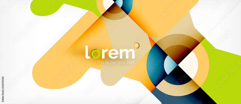 Abstract round elements composition background, organic design Abstract round elements composition background, organic design