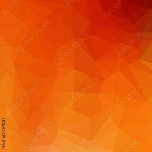 Abstract orange polygon texture