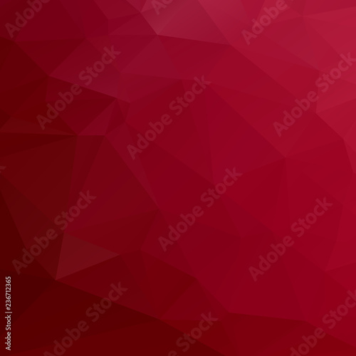Abstract red polygon texture